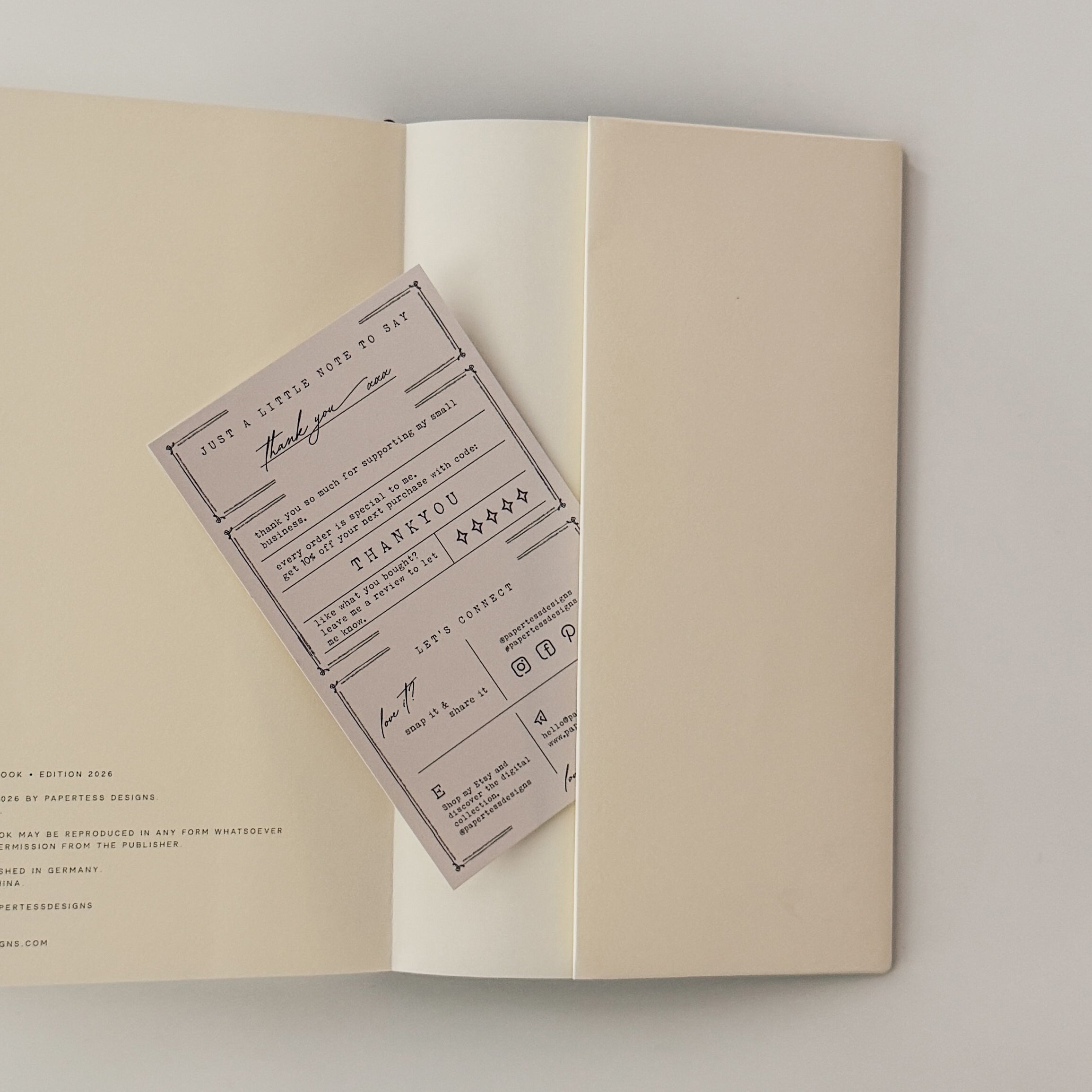 A5 SLIM - a Manager's Notebook - 2026 edition