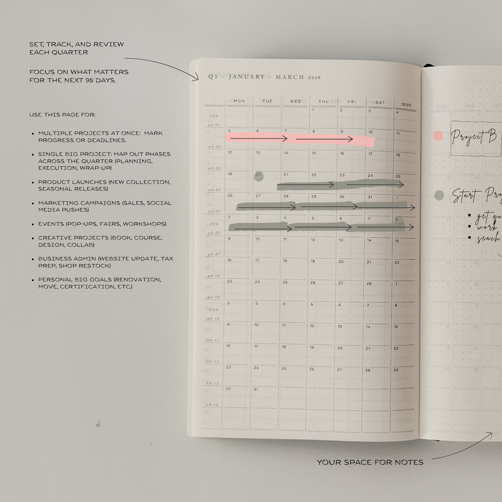A5 SLIM - a Manager's Notebook - 2026 edition