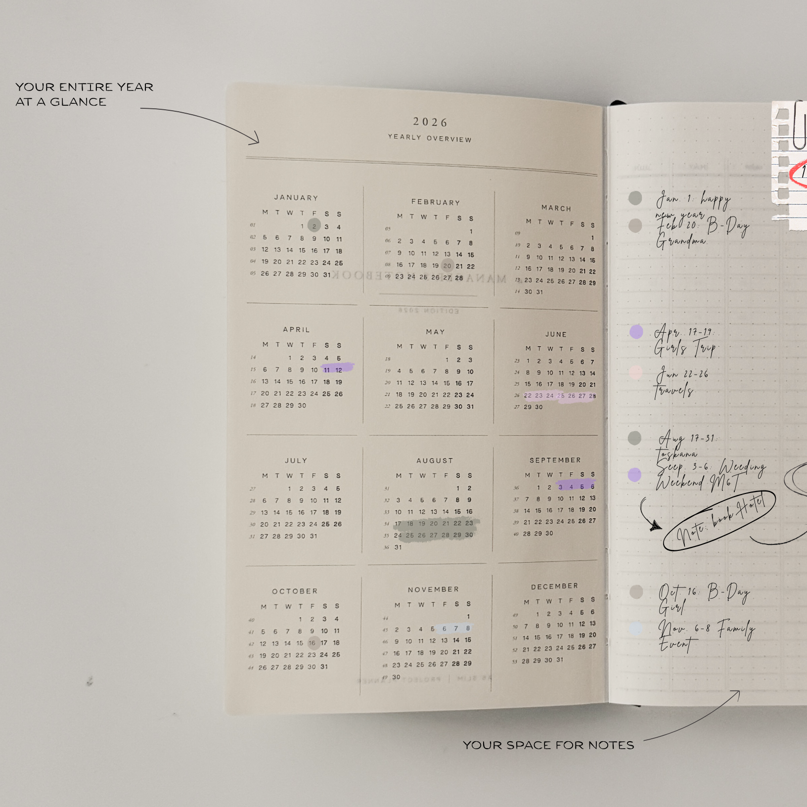 A5 SLIM - a Manager's Notebook - 2026 edition