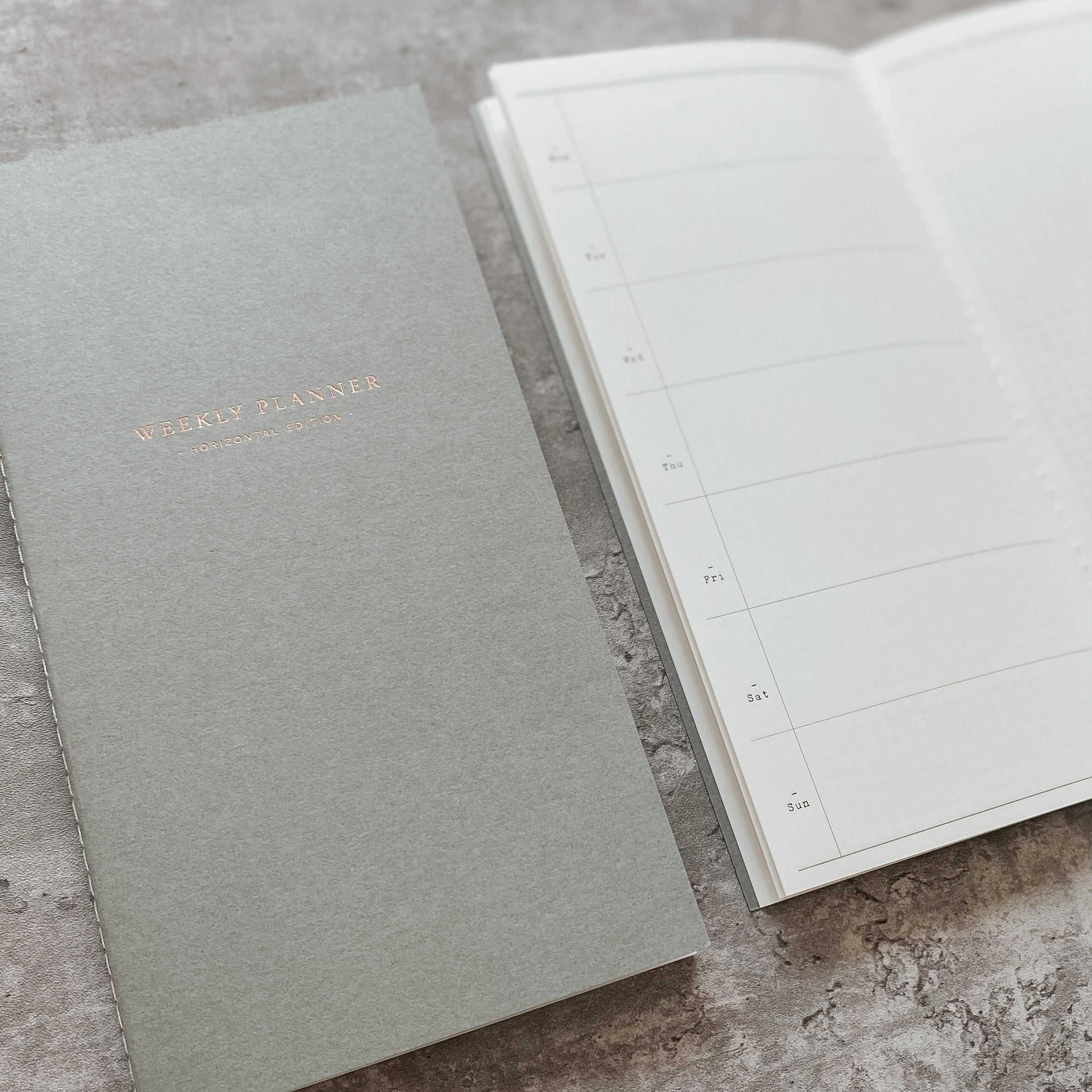 Standard TN Booklet - Horizontal Weekly - UNDATIERT