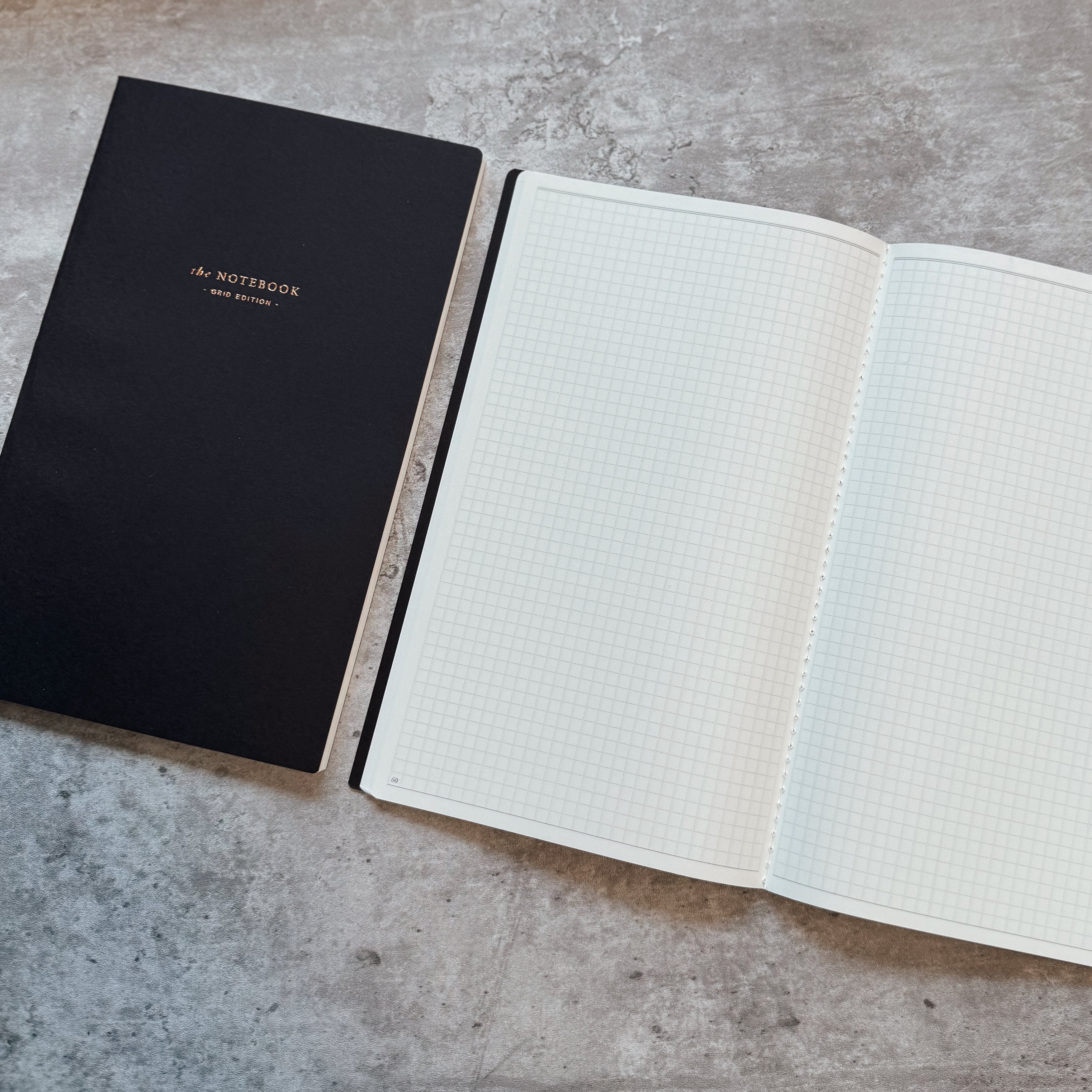 A5 Slim Booklet - Grid Notebook
