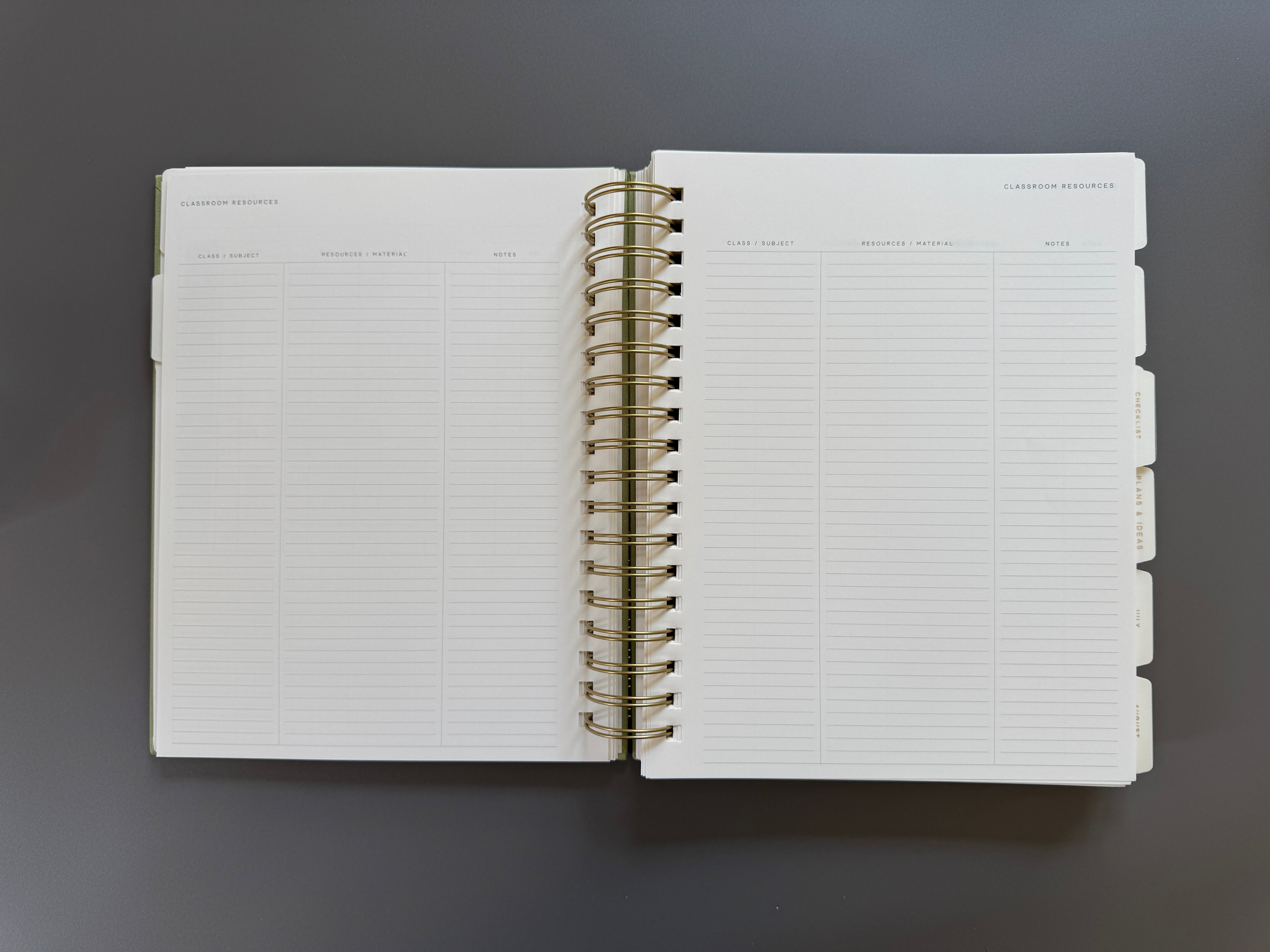 The Teacher Planner