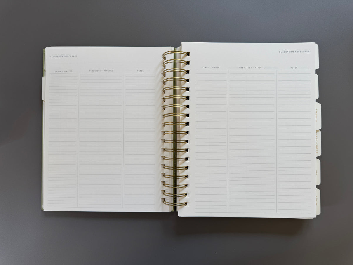 The Teacher Planner