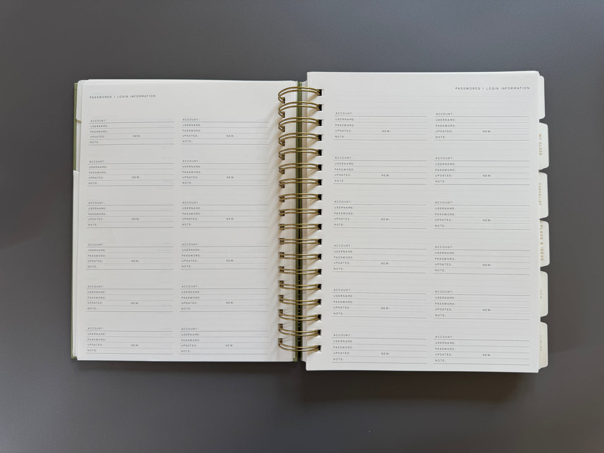 The Teacher Planner