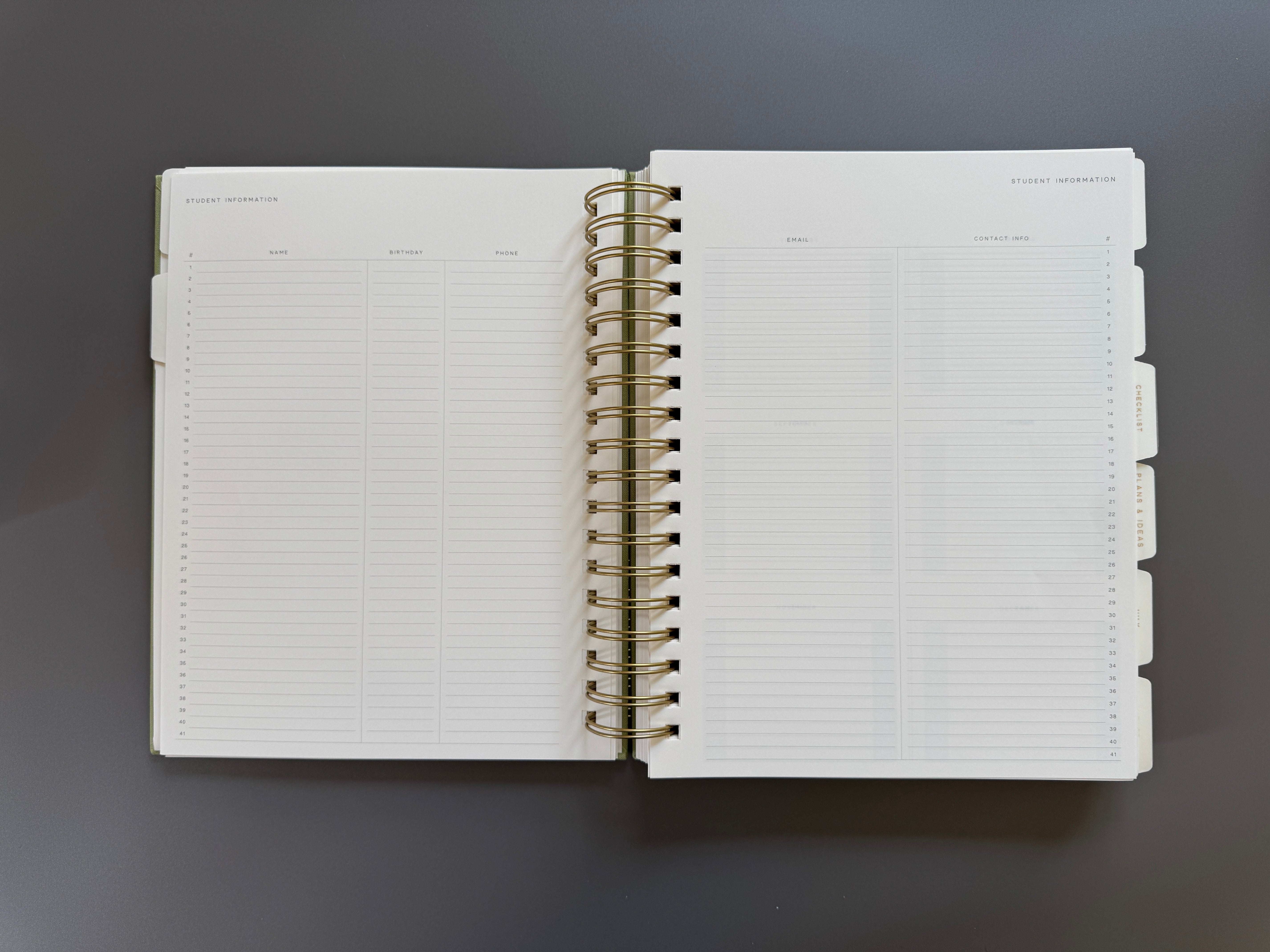 The Teacher Planner