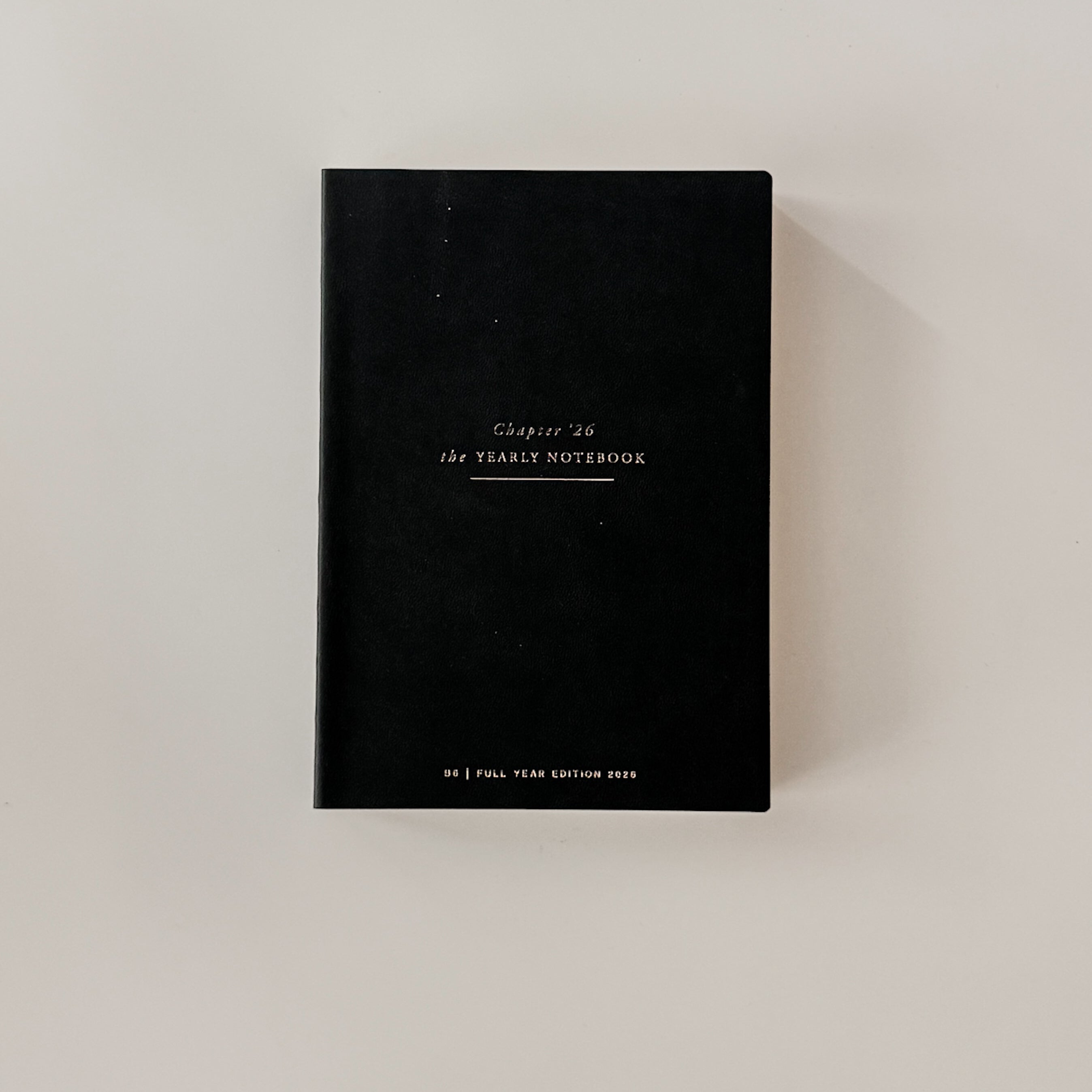 B6 - Chapter ' 26 - the Yearly Notebook - 2026 edition