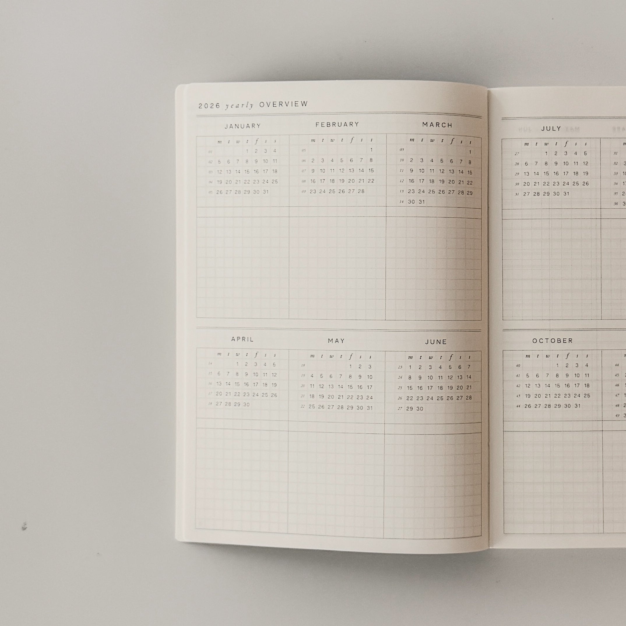 B6 - Chapter ' 26 - the Yearly Notebook - 2026 edition