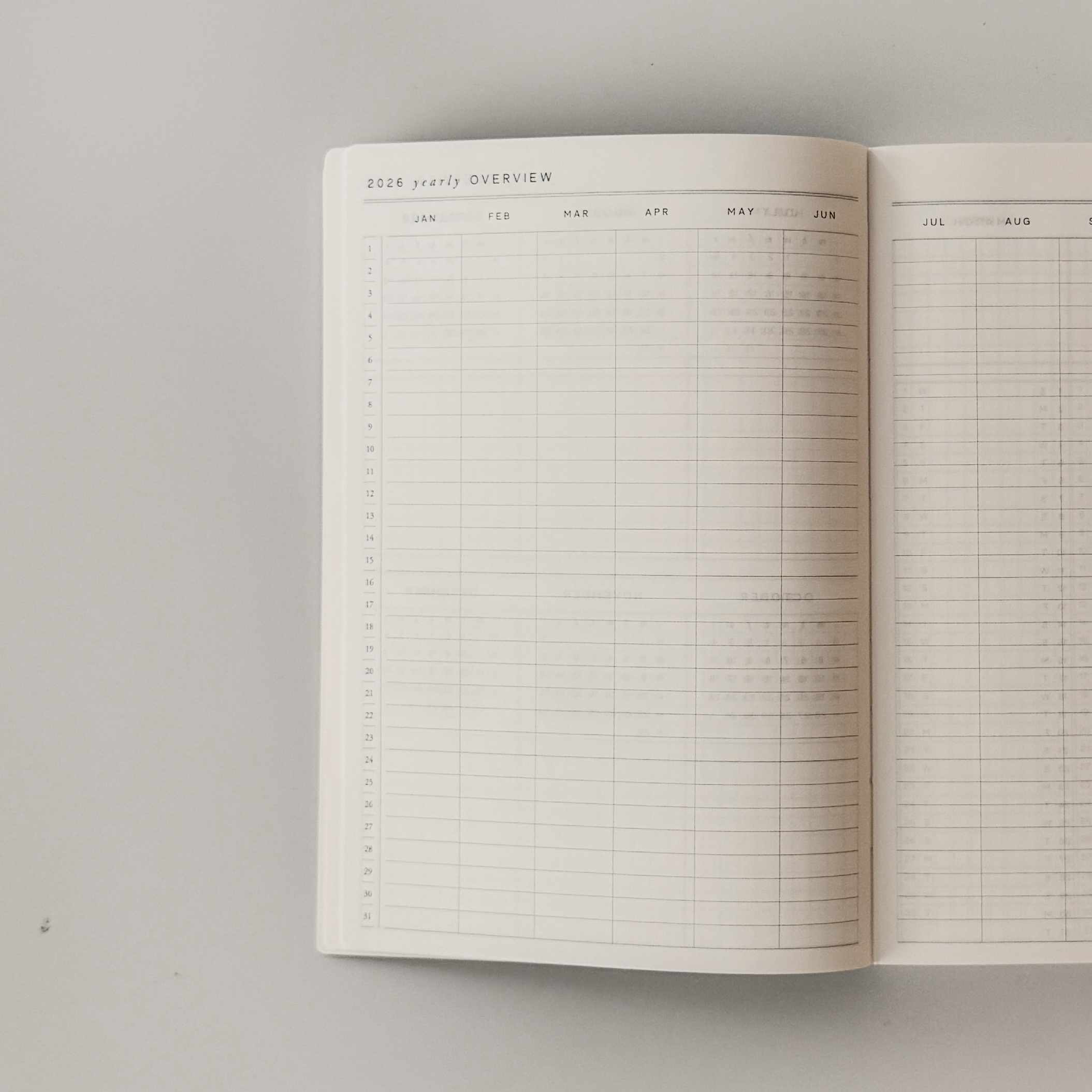 B6 - Chapter ' 26 - the Yearly Notebook - 2026 edition