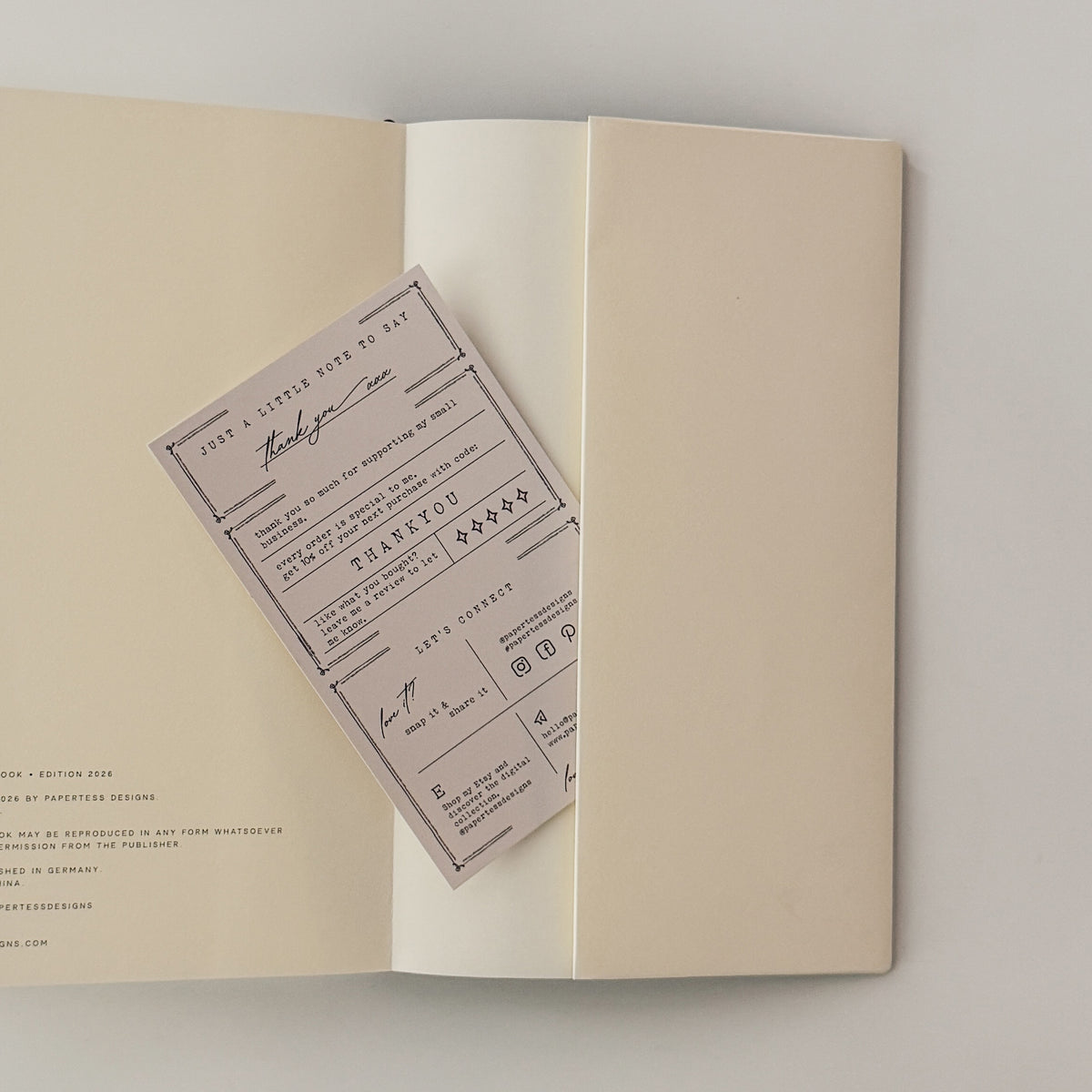 A5 SLIM - a Manager's Notebook - 2026 edition