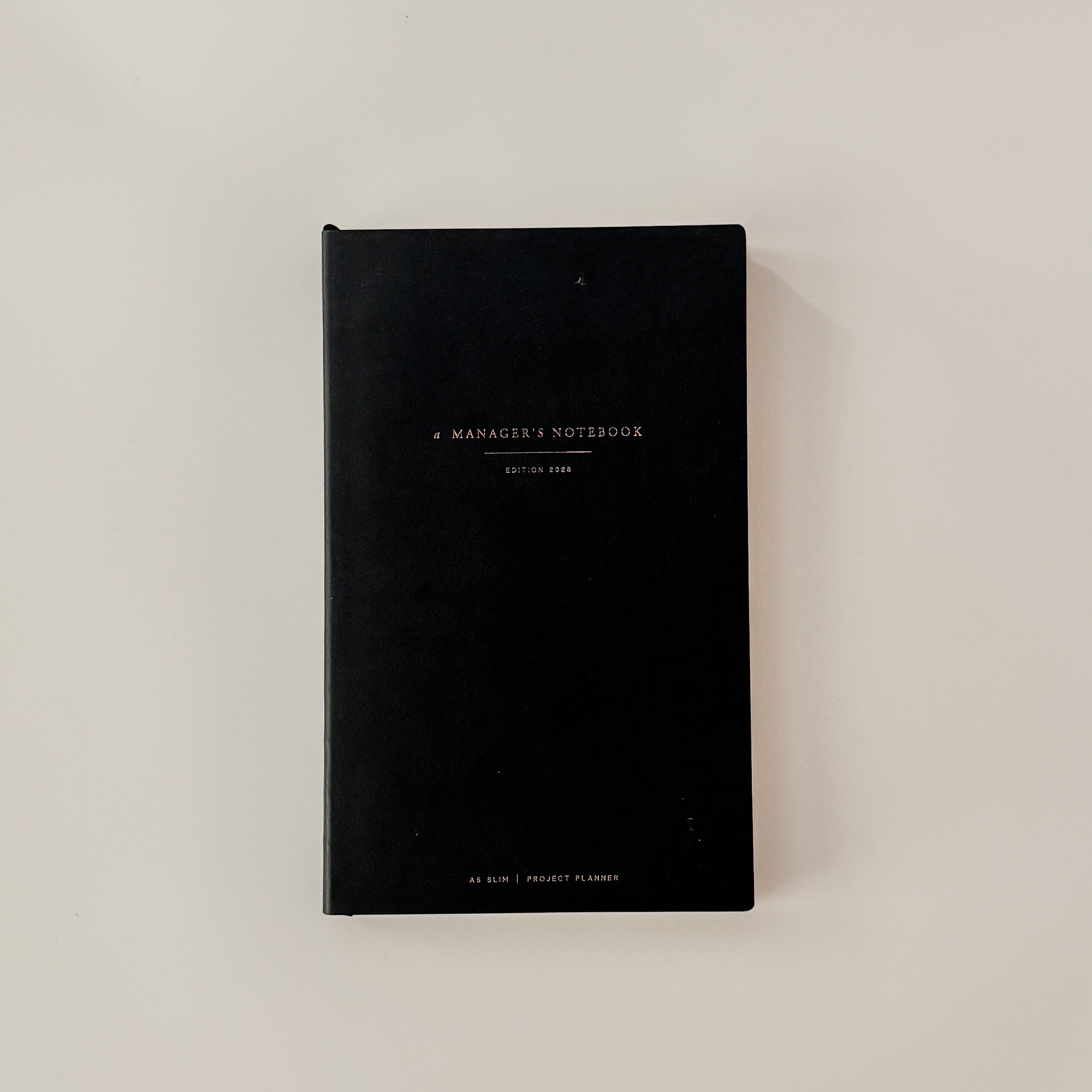A5 SLIM - a Manager's Notebook - 2026 edition