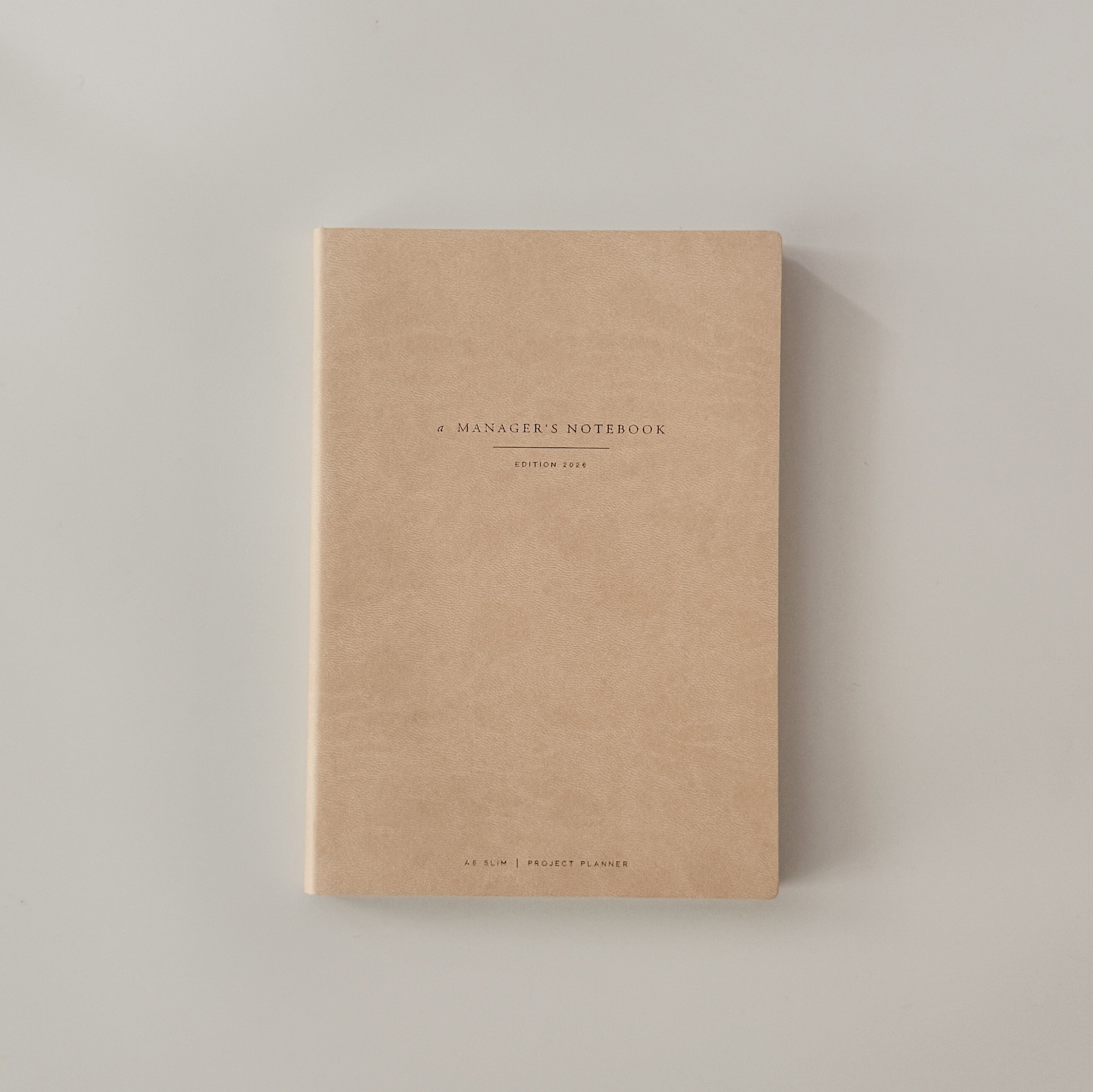 A5 SLIM - a Manager's Notebook - 2026 edition