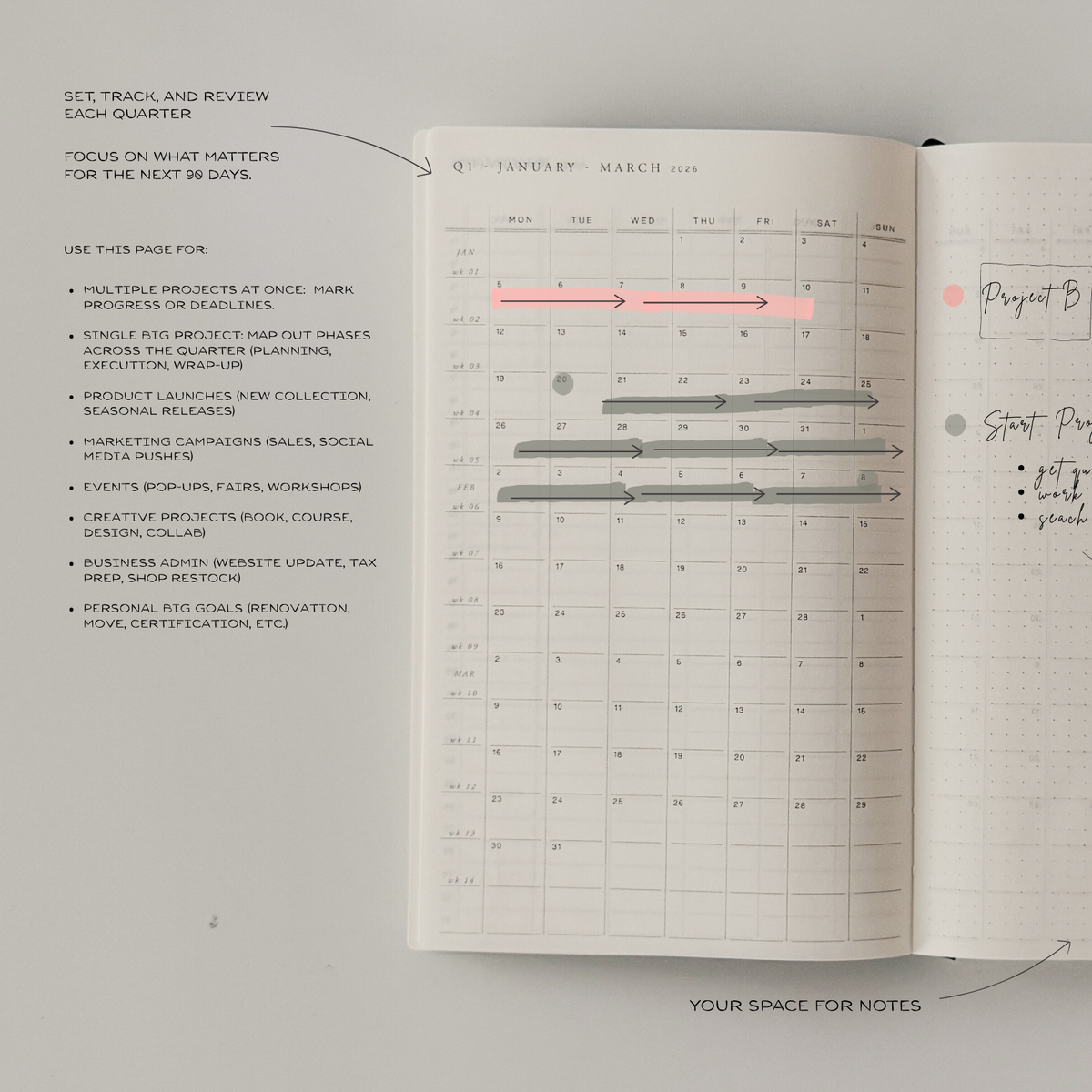 A5 SLIM - a Manager's Notebook - 2026 edition