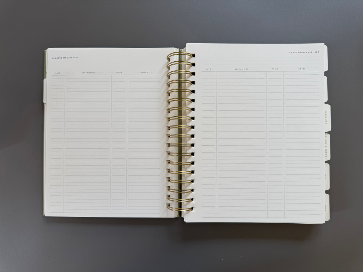 The Teacher Planner