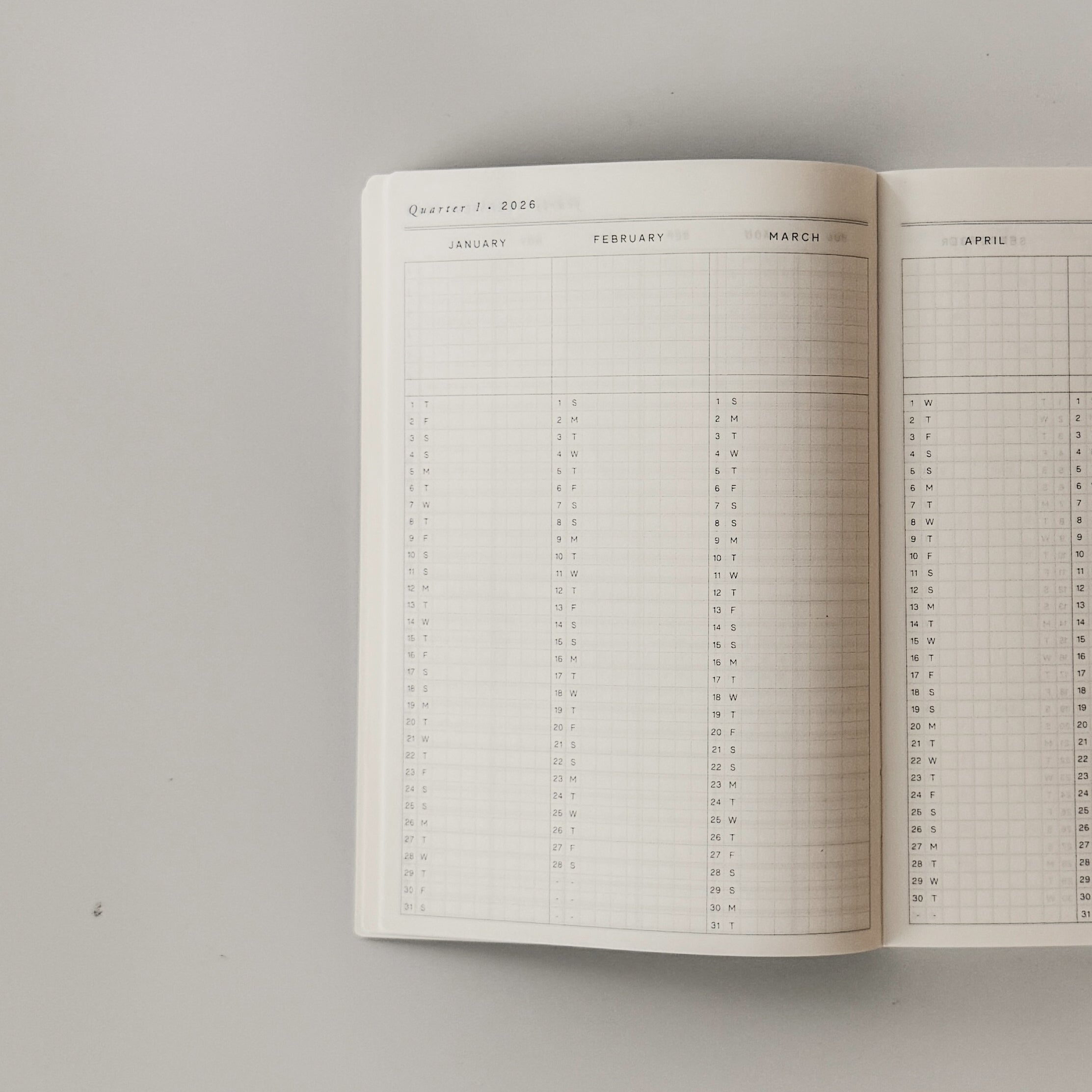 B6 - Chapter ' 26 - the Yearly Notebook - 2026 edition