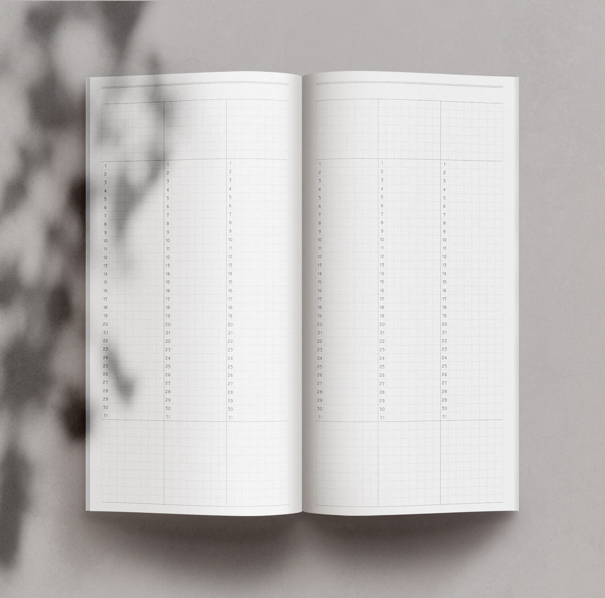 Standard TN - Monthly Booklet - UNDATIERT 